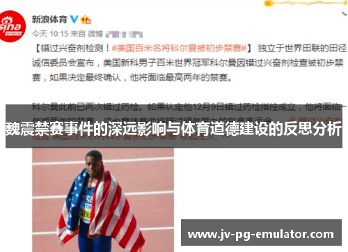 魏震禁赛事件的深远影响与体育道德建设的反思分析