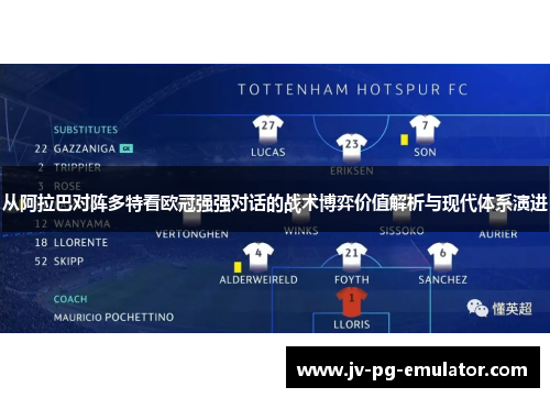从阿拉巴对阵多特看欧冠强强对话的战术博弈价值解析与现代体系演进 从阿拉巴对阵多特看欧冠强强对话的战术博弈价值解析与现代体系演进